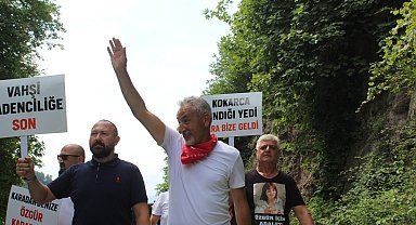 Ordu Milletvekili Adıgüzel'den 'kahverengi kokarca' yürüyüşü