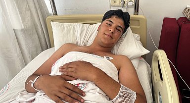 Otobüs kazasında yaralanan yolcu: Sivas'ta lastik patladı, içime doğmuştu