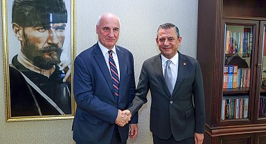 Özgür Özel, Yunanistan Büyükelçisi Bizakis ile görüştü