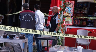 Parktaki kafede tüfekli saldırı: 1 ölü, 1 yaralı