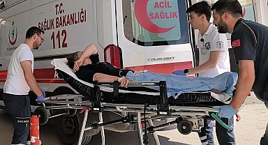 Salça kazanının devrilmesiyle aynı aileden 4 kişi yaralandı