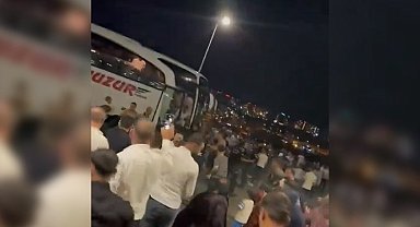 Şanlıurfa'da asker uğurlamasında kavga kamerada