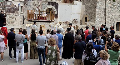 Sümela Manastırı'nda 11'inci ayin