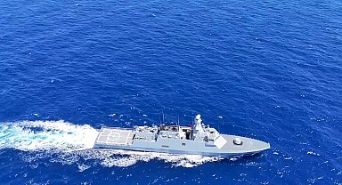 TCG Kınalıada korveti, 19 ülkede 23 liman ziyareti gerçekleştirdi