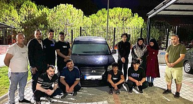 Tekirdağ'da 11 kaçak göçmen ile 1 organizatör yakalandı