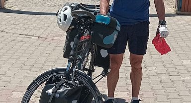 TIR'ın çarptığı bisiklet sürücüsü emekli albay hayatını kaybetti