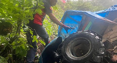 Tokat'ta 'patpat' devrildi: 1 ölü