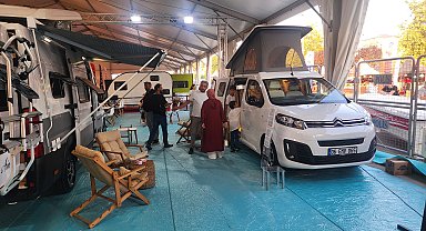 Trabzon'un ilk karavan fuarına horonlu açılış