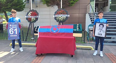 Trabzonspor'un eski başkanı Ahmet Salih Erdem'e tören