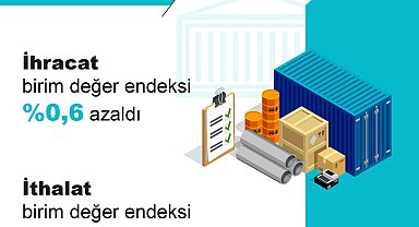 TÜİK: Dış ticaret haddi haziranda 0,6 puan azaldı