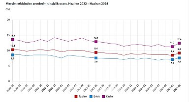 TÜİK: Haziranda işsizlik oranı yüzde 9,2'ye yükseldi
