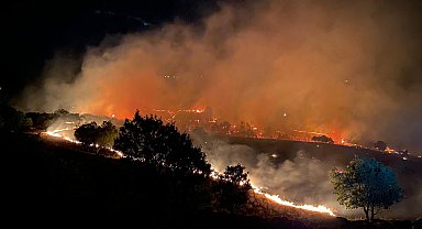 Tunceli'de orman yangını; köylülerin de desteğiyle 3 saatte söndürüldü