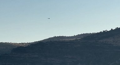 Tunceli'de orman yangını: Yangın söndürme helikopteri ve askeri personel sevk edildi