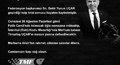 Türkiye Motosiklet Federasyonu Başkanı hayatını kaybetti