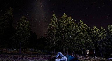 Uludağ'daki 'Gökyüzü Gözlem Etkinliği', Perseid meteor yağmuruyla görsel şölene sahne oldu