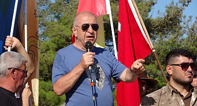 Ümit Özdağ Çanakkale'de Zafer Yürüyüşü'ne katıldı