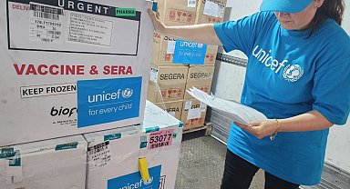 UNICEF: 1.2 milyon doz çocuk felci aşısı Gazze'ye ulaşacak