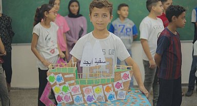 UNRWA, yerinden edilmiş çocuklar için eğitim programı başlattı