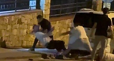 Uzman çavuşun eğlence mekanı çıkışı öldürüldüğü kavga kamerada