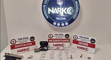 Yalova'da uyuşturucuya 5 gözaltı