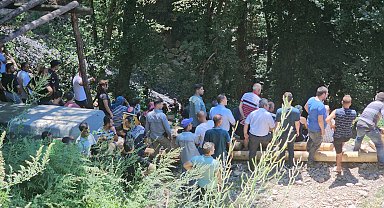 Zonguldak'ta kaçak ocakta göçük; 1 işçi mahsur