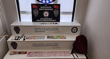 1 milyon TL'lik altın, döviz ve para çalan şüpheli tutuklandı