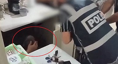 16 yıl hapisle aranan hükümlü, evindeki gizli bölmede yakalandı