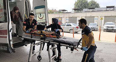 2'nci kattan düşen bebek ağır yaralandı