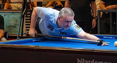 3 Bant Bilardo Turnuvası, Belçikalı Frederic Caudron'un zaferiyle sonuçlandı