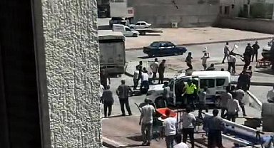 Aksaray'da borç- alacak kavgası kamerada; 4 yaralı