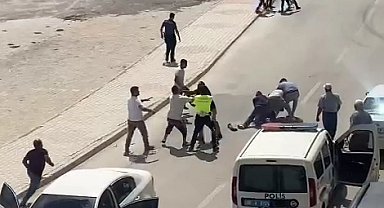 Aksaray'da kameralara yansıyan borç kavgasında 4 yaralı taburcu oldu