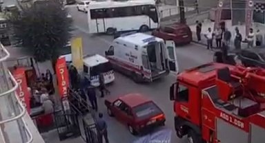 ANKARA Evde piknik tüpü patladı; balkondan atladı