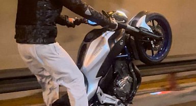 Astsubaya çarpıp şehit olmasına neden olan motosikletlinin 'tek teker' üzerinde videoları çıktı