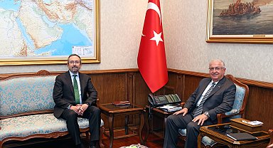 Bakan Güler, ABD Dışişleri Bakanlığı Siyasi İşler Müsteşar Vekili Bass'ı kabul etti