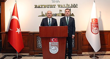 Bakan Güler, Bayburt Valiliği'ni ziyaret etti