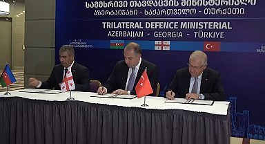 Bakan Güler: Türkiye, Azerbaycan ve Gürcistan arasındaki üçlü iş birliği Kafkasya'nın barış ve istikrarına da büyük katkı sağlamaktadır