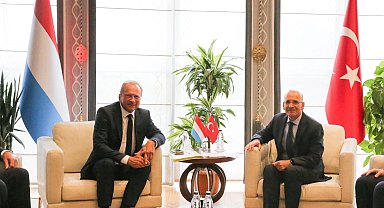 Bakan Şimşek, Lüksemburglu mevkidaşı Roth ile görüştü