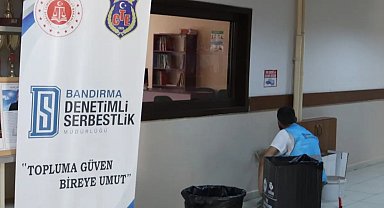 Bakan Tunç: Denetimli serbestlik yükümlüleri 460 okulu onardı