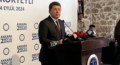 Bakan Tunç: TV programlarında parmak sallayarak hiç kimse yargı mensuplarını korkutamaz