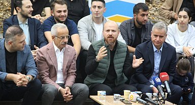 Bakan Uraloğlu ve Bilal Erdoğan, AK Parti İnsan Hakları Eğitim Kampı'nda gençlerle buluştu