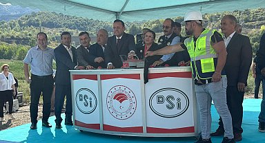 Bartın'ı sel taşkınından koruyacak Kozcağız Barajı, su tutmaya başladı