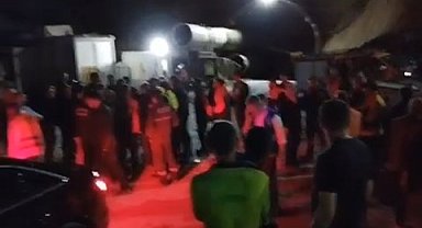 Bayburt'ta yapım aşamasındaki tünelde göçük: 1 ölü, 3 yaralı