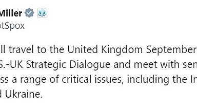 Blinken, Londra'ya gidiyor