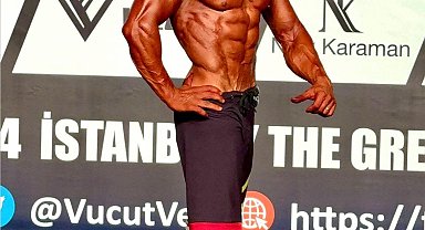 Bolu İl Emniyet Müdür Yardımcısı, fitness şampiyonasında 3'üncü oldu