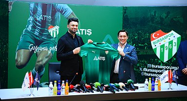 Bursaspor'un yeni göğüs sponsoru Atış Grup oldu
