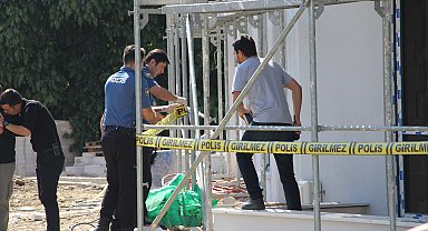 Çalıştığı inşaatta ölü bulundu