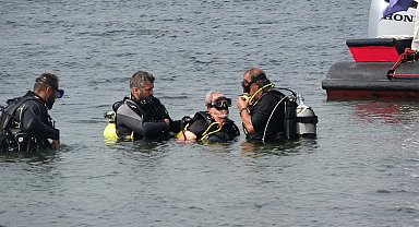 Çanakkale'de engelli bireyler anı dalışı yaptı
