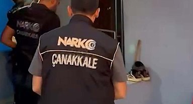 Çanakkale'de uyuşturucu operasyonunda 2 tutuklama