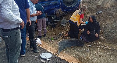 Çorum'da iki cip çarpıştı: 1 ölü, 7 yaralı