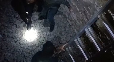 Çukura düşüp baygınlık geçirdi, cep telefonu sinyalinden yeri belirlendi